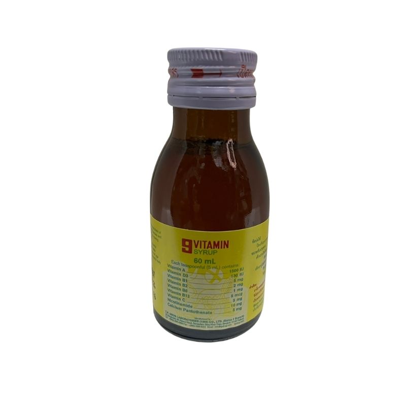 9 VITAMIN ไม่มีกล่อง 60ml