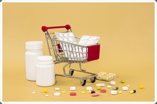 shopping-cart-with-pill-foils-containers
