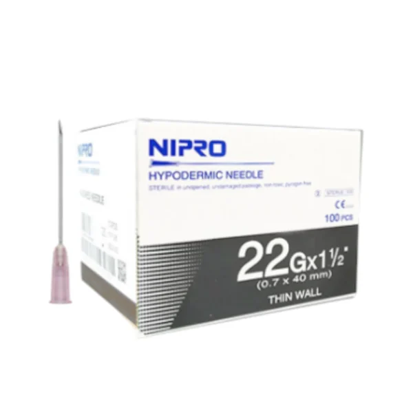 NEEDLE เบอร์22x1.5" NIPRO