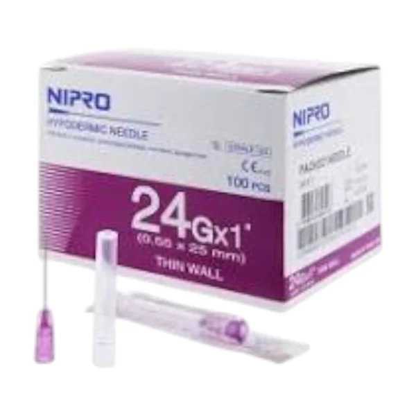 "NEEDLE เบอร์24X1"" NIPRO"