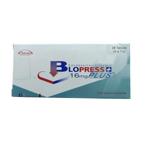 BLOPRESS PLUS 16/12.5mg กล่อง28เม็ด
