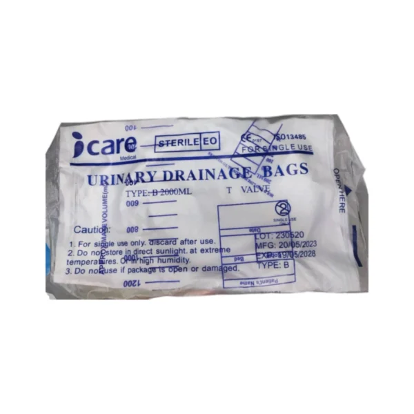 URINE BAG เทล่าง TYPE B2000