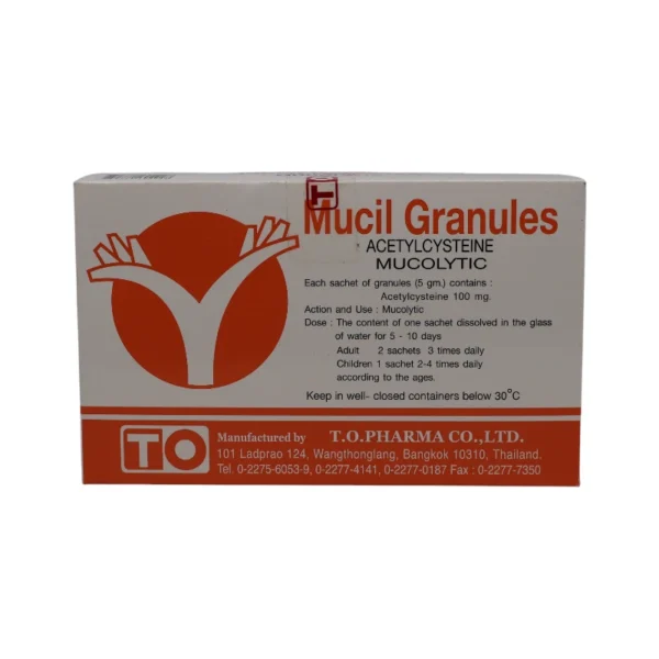 MUCIL 100mg (30ซอง)