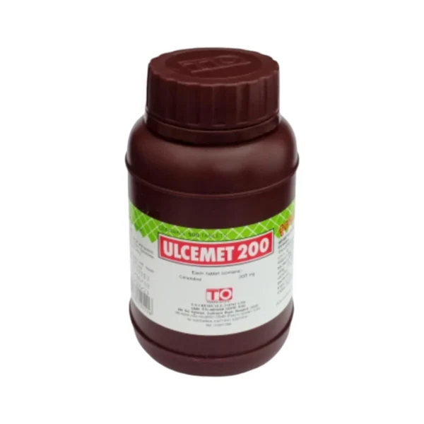 ULCEMET 200mg ขวด500เม็ด TO