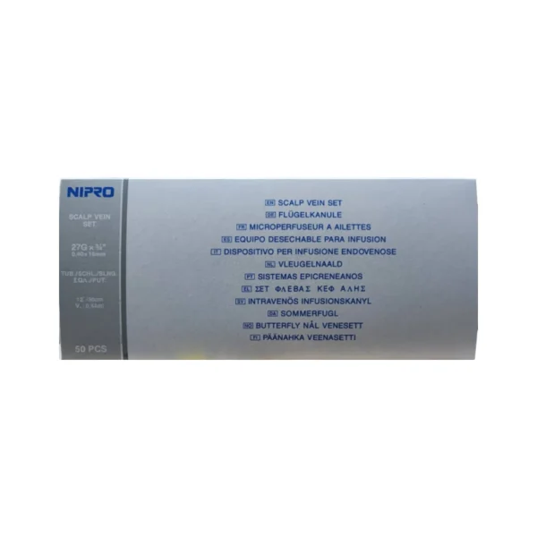 SCALP VEIN SET #27 NIPRO กล่อง50ชิ้น