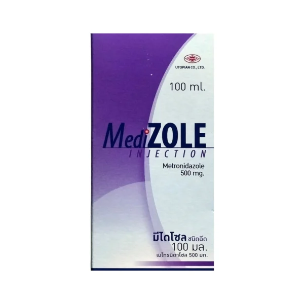 MEDIZOLE ฉีด 100ml (METRO) UTP